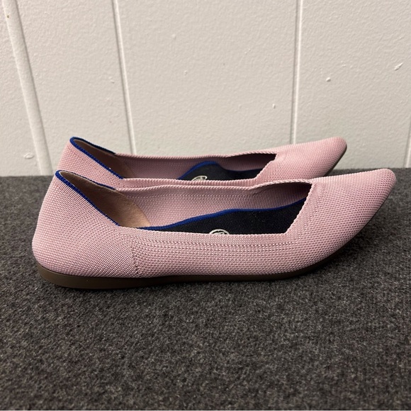 Rothy’s The Point Womens Flats Pink Size 8.5W - Picture 2 of 9